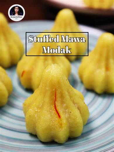 11K views · 366 reactions | Stuffed Mawa Modak is a popular Indian...