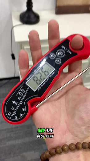 This handy and affordable thermometer is now on sale with free shipping!!!Hurry and check it out!!!🌡️🔥#tiktokshopfalldealsforyou #digitalfoodthermometer #cook #kitchenhacks #meatthermometer #kitchengadgets #TikTokMadeMeBuyIt #fyp #flashsale #freeshipping #tiktokshopblackfriday #tiktokshopcybermonday #halloween #discount #blowthisup #blackfriday #blackfridaydeals