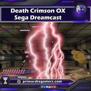 Death Crimson OX para Sega Dreamcast es un shooter de pistola de luz (light gun shooter) lanzado en 2001, y es el tercer y último juego de la serie Death Crimson. En esta entrega, la ciudad de Saronica ha sido invadida por criaturas conocidas como SMO, que imponen un régimen de terror. La resistencia se forma para combatirlos, liderada por Lily, quien es secuestrada al intentar ayudar a un hombre llamado Kou 🤫🫢- Atte: #Jareelith . #primordiagamers #Videojuegos #Gaming #games #videogames #Death