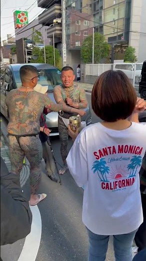 【刺青ヤクザ】三社祭 西浅三北 2023 #shorts #刺青 #ヤクザ #暴力団 #三社祭 #yakuza