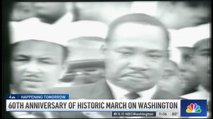 Tens of thousands of people are expected to gather at the National Mall on Saturday, Aug. 26 for the 60th anniversary of the March on Washington. Here's what you need to know: http://nbc4dc.com/AD8SrvP | NBC Washington