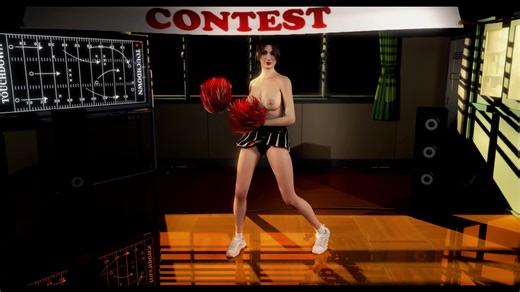 Cheerleader Contest Dance