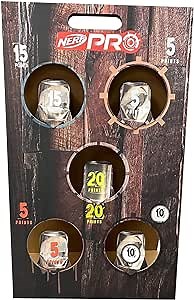 Cardboard People NERF Nation Targets - Set of 2 Cardboard Cutouts