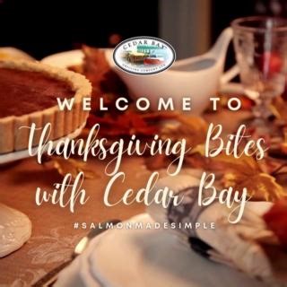 Get ready for Thanksgiving Bites with Cedar Bay! We’re sharing our favorite appetizers—perfect for the big day. From savory salmon starters to crowd-pleasers, these easy, delicious ideas will elevate your holiday feast. #SalmonMadeSimple #ThanksgivingBites #CedarBayAppetizers #HolidayFlavor 旅 | Cedar Bay Grilling Company | Facebook