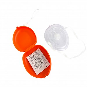 [Hot Item] CPR Mask One-Way Valve Artificial Respirator Emergency Cardiopulmonary Resuscitation Mask
