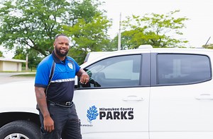 Meet Cyrus, a Lead Park Ranger, at Milwaukee County Parks. Working with the Parks team for the past 2 years, Cyrus gives his perspective on the importance of having parks rangers and the beauty that the Milwaukee County Parks has to offer 🌳 Get to know your Milwaukee County Parks - each month we're highlighting some of the incredible employees in the Parks Department. Interested in joining our team? Visit MKEParksJobs.com to see what positions are available! | Milwaukee County Parks