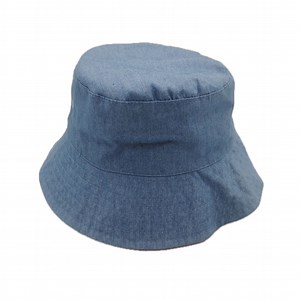 [Hot Item] China Origin Polyester Cap with Pink Denim Reversible Bucket Hat