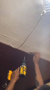 Pvc panel ceiling installation #pukoslang #tips #ideas #construction #working #fbreelsvideo #fbviral | Delmar Alberto Ervite