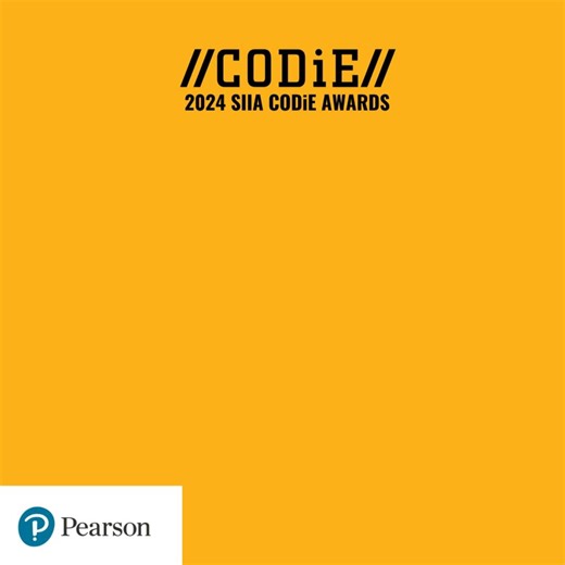 We’re excited to announce that our products have been named finalists in three categories of the 2024 SIIA CODiE Awards! ⭐️ Best Education Platform: MyLab ⭐️ Best AI Implementation in EdTech: AI-Powered Study Tools ⭐️ Best Virtual Lab: Practice Anatomy Lab See all the finalists here: http://spr.ly/6186ZF8GM #CODiEAwards #HigherEd #HigherEducation #EdTech | Pearson Higher Education