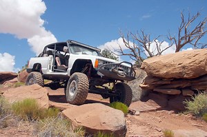 This Altered XJ Off-Roads Topless