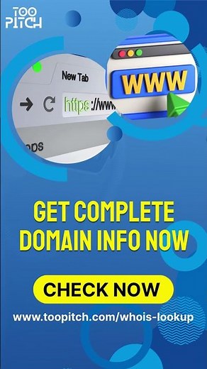 Get Complete Domain Info with Whois Lookup