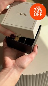 Fino al 70% di sconto sugli orologi di cui parla tutto il mondo | CLUSE | Facebook