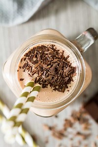 Chocolate Peanut Butter Banana Smoothie