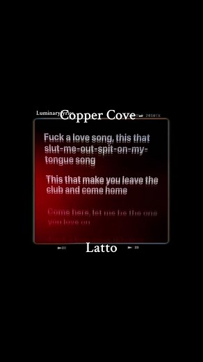 Copper Cove Lyrics - Latto ft. Hunxho
