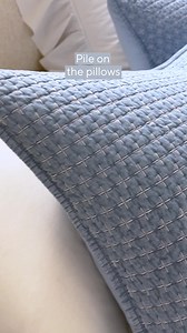 Refreshing your bedding is a quick and easy way to make your space feel ✨brand new✨ Start with your favorite sheet set, choose a new topper, add a soft pop of color, then pile on the pillows to completely transform the room. Click the link to shop all bedding! cur.lt/e44u8ain9 | Pottery Barn Teen