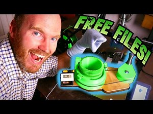 3D printed sock knitting machine(CSM) MK2 endurance test of Anycubic Kobra 2 + free build plans