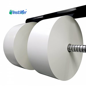 [Hot Item] Self Adhesive Lightweight Semi Gloss Paper Acrylic Adhesive Label Jumbo Materials