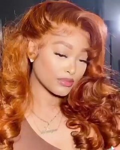 Arabella new transparent lace Ginger color hair Hair: Arabella Ginger Colored Wig Transparent Lace 13x4 Lace Frontal Body Wave Straight Glueless Preplucked Human Hair Click the link for hair: https://tinyurl.com/rn4y89ts Extra off coupon code: FB8 | Arabella hair Official | Facebook