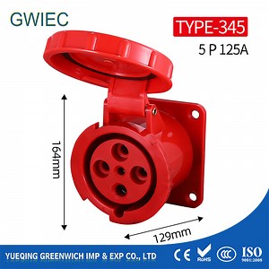 [Hot Item] 16 AMP 32 Industrial Electrical Male Female Socket 32AMP Plug