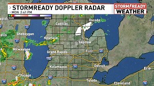 2.9K views | Scattered showers and storms will continue to develop into the evening. Severe weather is not expected. Some small hail and gusty winds, along with heavy rain and dangerous lightning, is possible! | Mid-Michigan NOW | Facebook