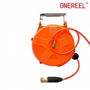 [Hot Item] Wall Mounted Air Mini Stainless Steel Swivel Joint Pressure Washing Hose Reel