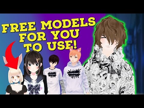 FREE VTubing Models for YOU to use in your streams! - Free VTuber Avatars