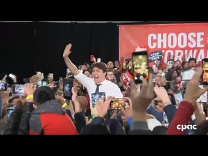 Justin Trudeau holds rally in Calgary