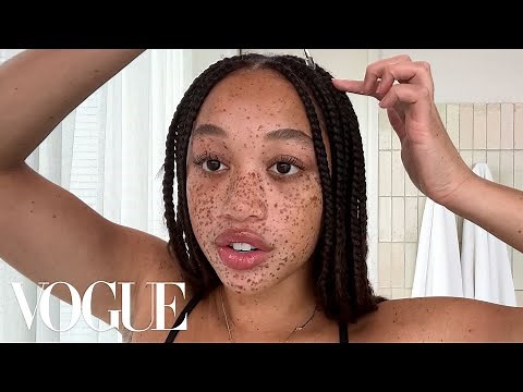Model Salem Mitchell’s Guide to Embracing Freckles | Beauty Secrets | Vogue