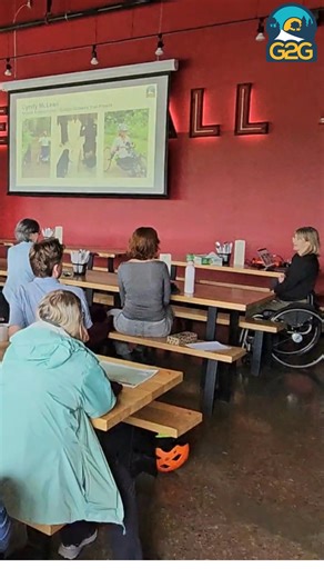 Inside look at our Guelph Meeting to #bridgethegap last weekend. Speaker: Cyndy McLean | G2G Rail Trail