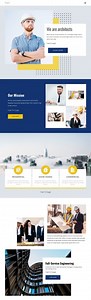 Architectural projects - Web Page Design by Nicepage
