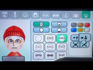 Mii Characters: How to make Santa?(First video of December 2025)