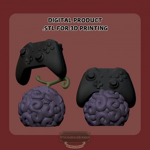 Gomu Gomu Fruit Controller Stand STL – Anime 3D Print Model (digital Download) - Etsy