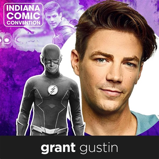 📣 Welcome Grant Gustin to #IndianaComicConvention!! #TheFlash | Indiana Comic Convention