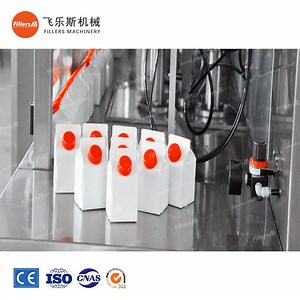 [Hot Item] Manual Type Juice Milk Gable Top Carton Filling Machines
