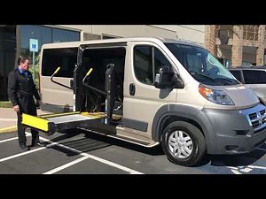 Demo of a Braun Millennium Lift on the Ram Promaster