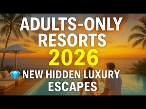 Top 5 Best Adults-Only Resorts for 2026 – Hidden Luxury Escapes You Must See