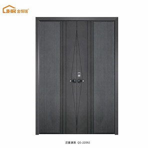 [Hot Item] Made in China Modern Exterior Residential Main Entrance Security Steel Door