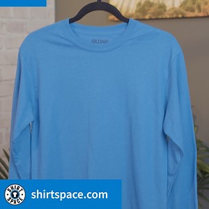 Long sleeves that aim to please! Keep those arms warm and comfy while wearing the classic G840 adult unisex tee, available in 15 color options!  | Shirtspace.com | Facebook