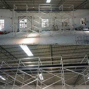 [Hot Item] Aluminum Scaffold Mobile Scaffolding with Wheel and Brake Cheap Aluminum Scaffolding