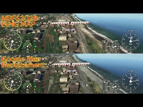 MSFS2020 Google Map Replacement MOD