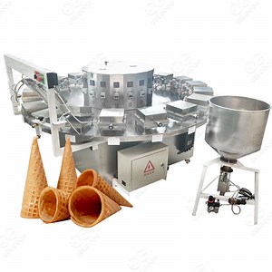 [Hot Item] Gg-Dcd15 Chocolate Cone Icecream Cone Making Machine Pizzelle Maker
