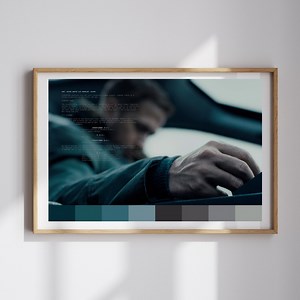 Blade Runner 2049 Script Poster  Custom Quote Art Print