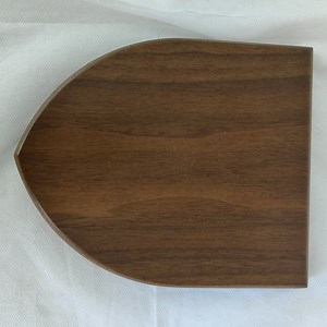[Hot Item] Walnut Color Matt Finish Wooden Awards Shield