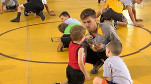 6.8K views · 228 reactions | Go inside a Cowboy wrestling camp with Bryce Meredith and Branson Ashworth! #GoWyo | Wyoming Cowboy Wrestling | Facebook