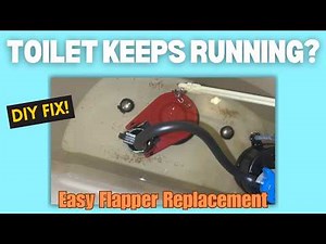 Toilet Keeps Running? Easy Flapper Valve Fix