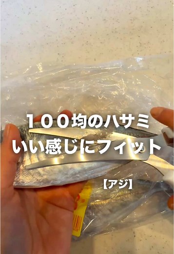 アジをハサミで簡単に捌く方法