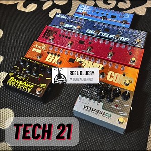 TECH 21 PEDALS Precios al final Tech 21 pioneered the direct recording movement and created an entirely new category of signal processing. The revolutionary SansAmp tube amplifier emulator was the first device to enable musicians to dial in monster tones and patch them directly to a studio mixer or stage PA. Finally, it was possible to get stunning, consistent tones without futzing for hours and hours to find that elusive ‘sweet spot.’ Instead, the 100% analog SansAmp delivered all of its mammot