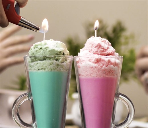 3.7K views | Idées de bougies FAIT MAISON esthétiquement satisfaisantes ! | BRICO ADOS | Facebook