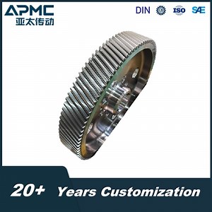 [Hot Item] High Precision Bull Gear for Heavy Duty Mining Equipment (AGMA/ISO Compliant)