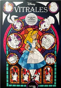 Disney Stained Glass Coloring Book for Adults and Teens, Vitrales Art Therapy Printable Pages Inspired by Alice Gift - Etsy Canada